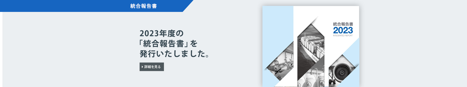 2021年度の「統合報告書」を発行いたしました。